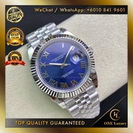 🔥SWISS TOP QUALITY🔥 DATEJUST 41MM ROMAN BLUE DIAL ON OYSTER BRACELET