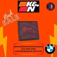 K&N USA Performance Air Filter BMW 535i/640i/740i/X3/X4/X5/X6