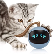 Pet Cats Toy AI Smart Rotation Petanque Ball Usb Rechargeable Automatically Avoid Obstacles Toys Int