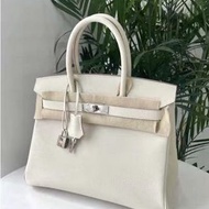 🈹價出 99🆕 🐎 Hermès 🐎  Birkin 30 10奶昔白🍼