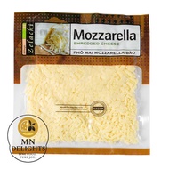 Phô Mai Mozzarella Bào Bottega Zelachi 200g – phô mai sợi dai topping pizza/pasta