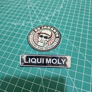 EMBLEM FILTER HONDA ESP HRC KOSO STAINLESS