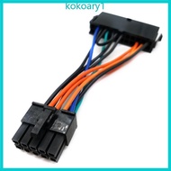 KOKO 18AWG 24Pin to 10pin Power Supply Adapter Cable for for 10CM Durability 3 94In 18AWG