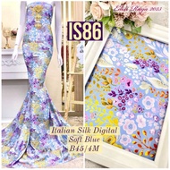 NEW KAIN PASANG BIDANG 45" - ITALIAN SILK DIGITAL
