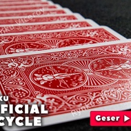 (Q_007) 3.3 BICYCLE STANDARD DECK PLAYING RED JNT Official CARDS