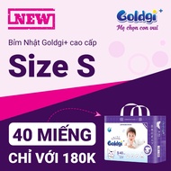Bỉm Nhật dán/quần Goldgi+ cao cấp Goldgi X5 Size nb92/s84/m66/l56/m60/l48/xl