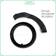 10*2.0-2.50 14x2.125/2.50 16*2.50 Electric Bicycle Tube Butyl Rubber Inner Tube with a Bent Valve St