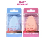 Nee Cara 2-Dual Purpose Colorful Sponge Beauty Blender N222 Puff Foundation Makeup