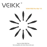 VEIKK P002หัวปากกาสำหรับ A15และ A50แท็บเล็ตวาดรูป (10 Pcs)