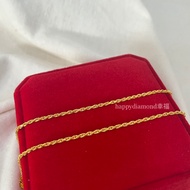 916 Emas Rantai Tangan Pintal Padu Gelang Tangan Pintal/ 916黄金实心麻绳手链/ 916 gold solid rope bracelet