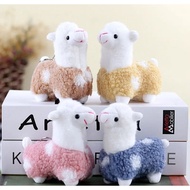 GANTUNGAN Alpaca Sheep Bag Chain keychain Sheep Doll Sheep Clothes Bagcharm Plush Doll Keychain Keyc