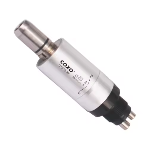 COXO CX235-3F M-3M4 Dental Low-Speed Handpiece Air Motor Stainless External Water Channel Waterway 4
