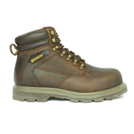 Gilaa!!! Sepatu Pengaman/Krisbow Safety Shoes Vulcan -Coklat Trendi