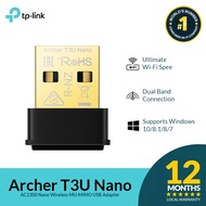 TP-Link Archer T3U Nano AC1300 Nano Wireless MU-MIMO USB Adapter TP Link Adapter