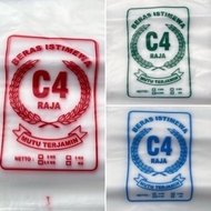 Plastik Beras 2 KG / 2,5 KG / 3 KG C4 Raja (isi 100 lembar)