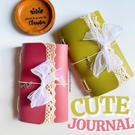 A5 & A6 CUTE TRIFOLD LEATHER JOURNAL
