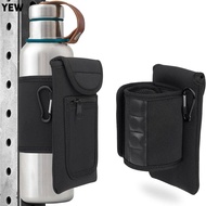 YEW Water Bottle Sleeve, Gym Accessories Universal Water Bottle Pockets, Elastic Waterproof Magnetic
