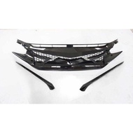 Civic Fc Black Front Grill battle style transformers