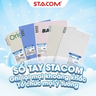 XO Spring-bound notebook with replaceable paper core | A5, B5 size 60 pages, paper weight 80grms | S