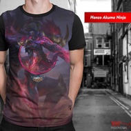 Distro 3D Print T-Shirt Mobile Legend Limited Hanzo Akuma Ninja - Print T-Shirt Center