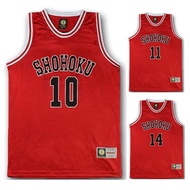 Anime Shohoku School Basketball Team Jersey 1 15 Cosplay Costume Sakuragi Hanamichi Rukawa Jersey To