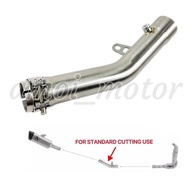 ZX6R 2024 2025 SLIP ON MIDDLE LINK PIPE EXHAUST PIPE STANDARD MANIFOLD EKZOS MUFFLER PIPING ZX6R