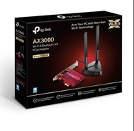 【Tp-link】 Archer TX3000E AX3000 Wi-Fi 6 藍牙 5.0 PCIe 無線網路卡