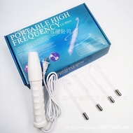 Facial Ozone Device Beauty Home Use Mite Removal Instrument Acne Treatment High Frequency Therapy De