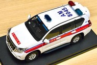Tiny微影 1/18 豐田普拉多Prado 香港警察 交通部警車 樹脂車模型