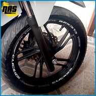 ➭ ◡ ➳ HONDA CLICK 125i Mags Sticker Decals sa Rim Gulong for Motorcycle click 125i 150