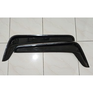 Hino Ranger E2 Carbon Jumbo Gutter Door Visor Hino 300 Accessories