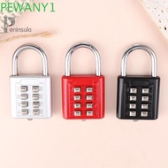 PEWANY1 Combination Padlock, Alloy Smart Lock Number Lock, Travel Accessories Handbag Backpack Safe 