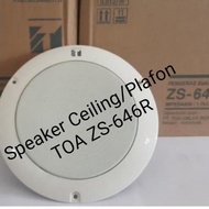 WAJIB PUNYA CEILING SPEAKER PLAFON TOA TIPE ZS-646R(3-6W) READY STOK SIAP KIRIM