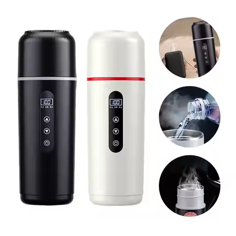 12V/24V Universal USB Insulated Car Water Heating Cup Heating Heating Cigarette Light Car Travel 500