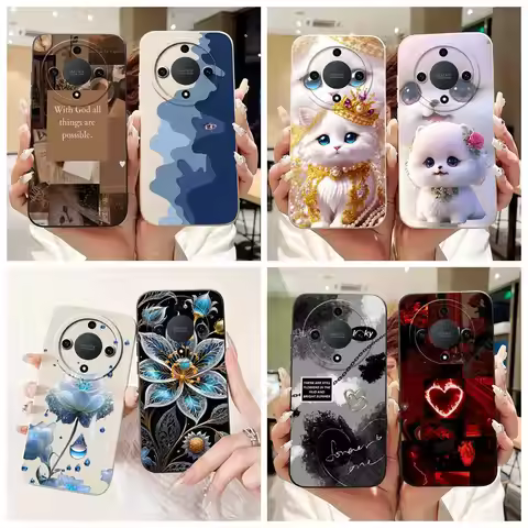 For Honor X9 5G Case Honor X9a X9b X9C Cute Fashion Cartoon Cover Silicone Case For Honor X9C X 9b H