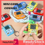 Pocket Mini Game Machine Keychain Backpack Pendant Classic Tetris Game Puzzle Toy Mini Classic Game 
