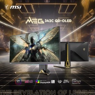 MSI Gaming Monitor MEG 342C QD-OLED 34.0" Curved Gaming Monitor | 0.03ms(GtG) | 175Hz | UWQHD 3440x1