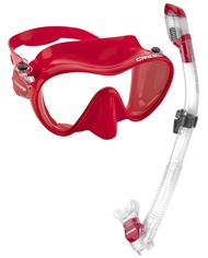 Cressi Scuba Diving Snorkeling Kit - Freediving Mask & Dry Snorkel