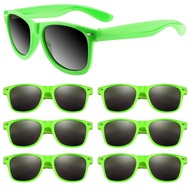 10pcs Retro 80s Party Glasses - Classic Square Vintage For Adults, Halloween, Cosplay & Holiday Even