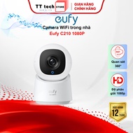 Eufy C210 1080P Indoor Wifi Camera, 360 Panoramic, AI Human Detection, Integrated Eufy Ecosystem