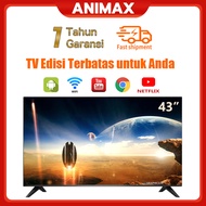 ANIMAX TV Smart Android 43 inch TV LED/LCD Digital 43 inch Full HD Android 11.0 Televisi Murah Garansi 1 tahun