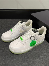 🍑🌸Nike Air Force 1 Low Have a Nike Day 笑臉夜光白綠男女通用款 支持消費券