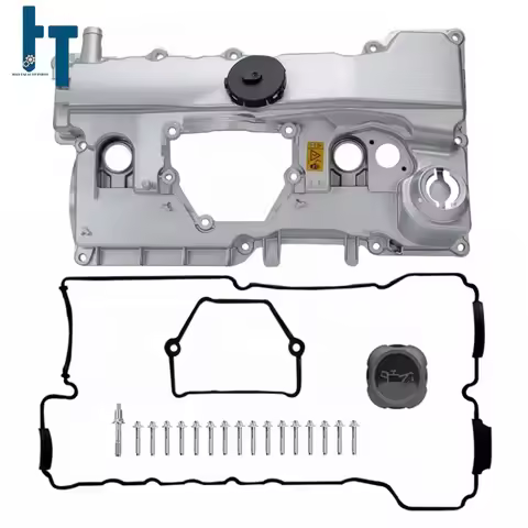 11127555212 11128645888 Engine Aluminium Valve Cover Kit for BMW N46 118i 120i 318i 320i 520Li 520i 