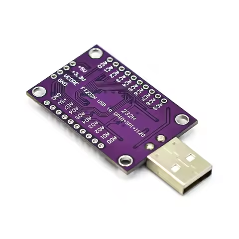 FT232H High Speed Multifunction USB to JTAG UART FIFO SPI I2C