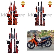 Yamaha F1ZR F1 Zr 2002 Full Clutch List Motorcycle Standard F1ZR 2002 Striping Stickers