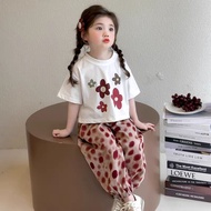 Girl Casual Two-Piece Suit/asdf