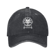 Good Quality Satanic Cat Lucifer Excelsi Hail Satan 666 Casquette Fashion Baseball Cap