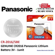 GENUINE CR2016 Panasonic Lithium Battery 3V (CR-2016/5BE)