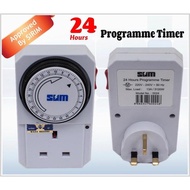 SUM 0024 24 Hrs Programmable Plug In Timer with SIRIM (13A)