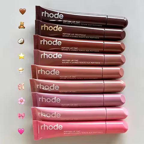 RHODE Summer Limited Edition Colada Honey Mango Macadamia Butter Peptide Lip Tinted Makeup Moisturiz